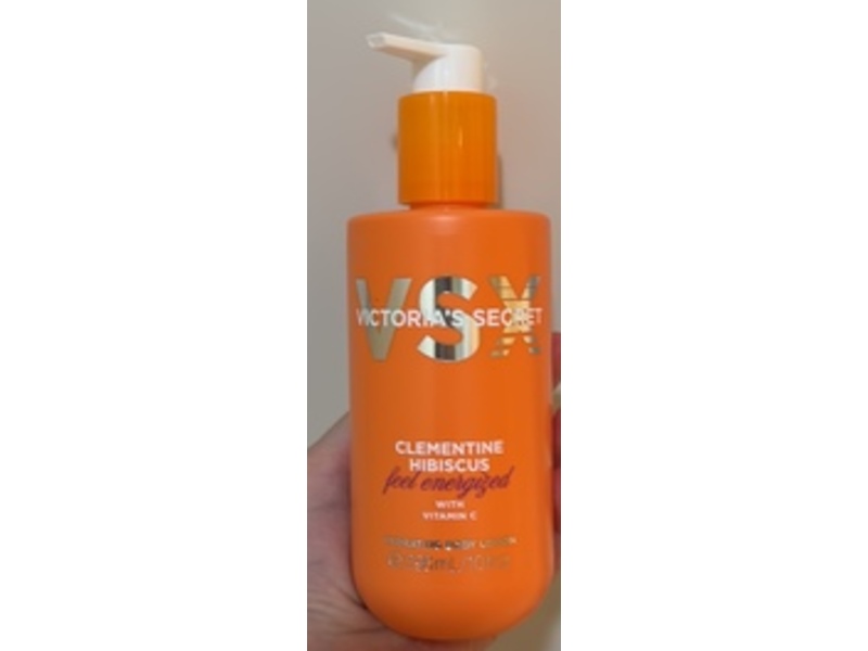 Victoria's Secret Clementine Hibiscus body lotion, Vitamin C, 10 fl oz/296 mL