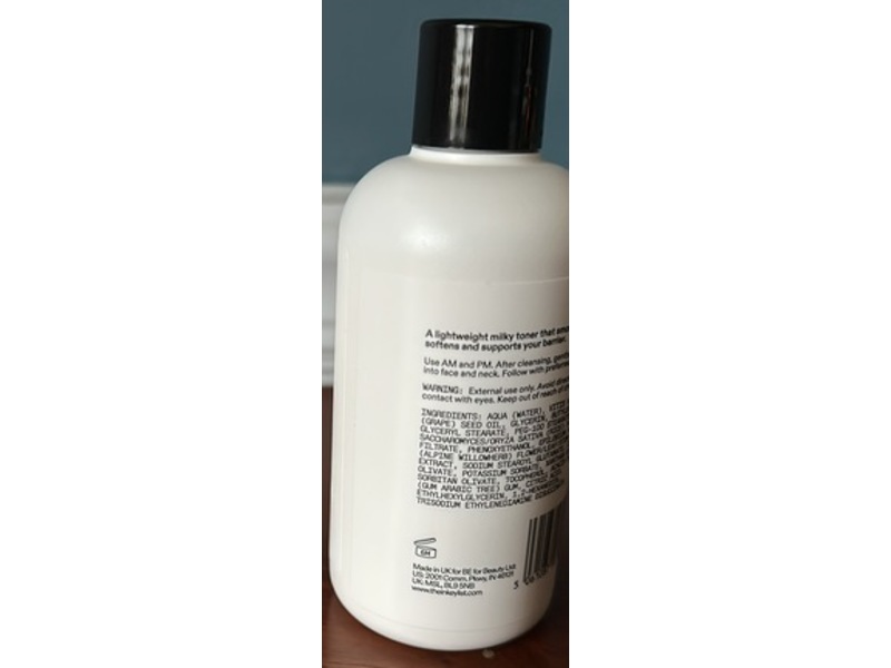 The Inkey List Inkey Lab Nourishing Toner, Rice Milk, 5.0 fl oz/150 mL