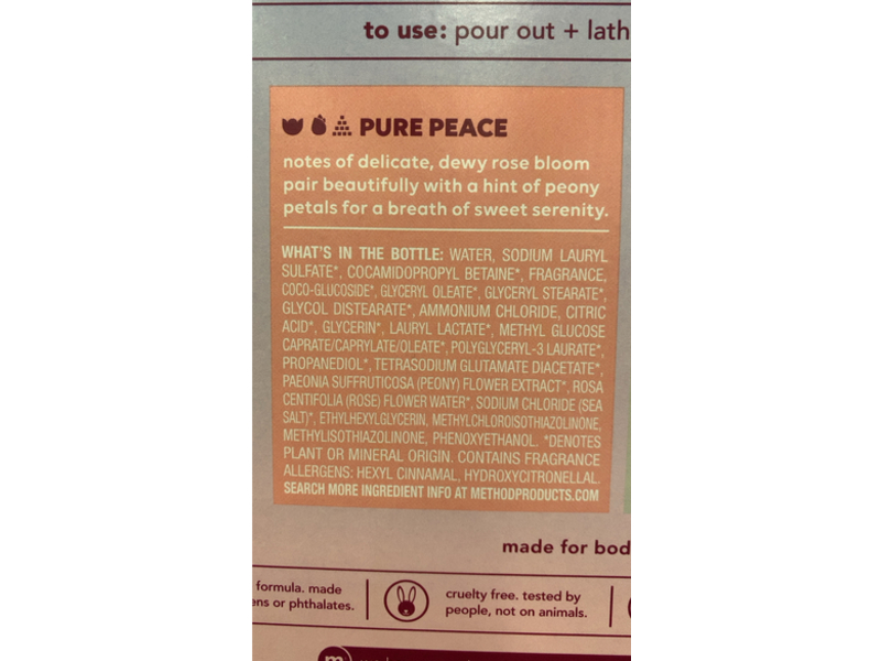 Merhod Body Wash Set, Simply Nourish, Pure Peace