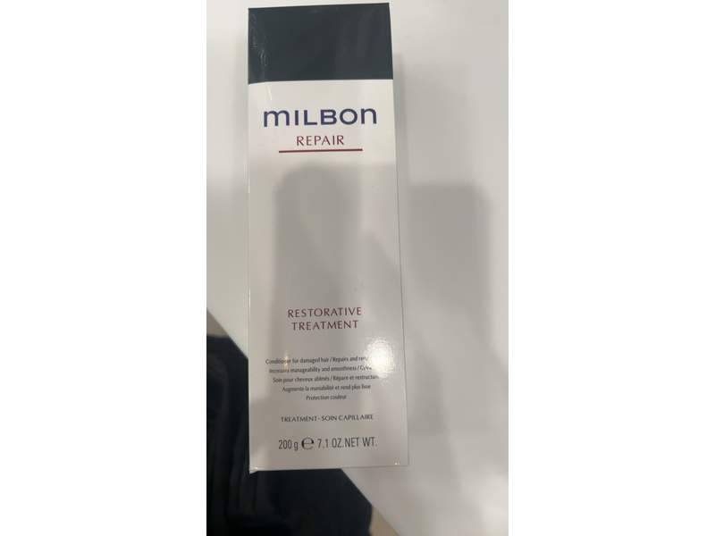 Milbon Repair Restorative Treatment 7.1oz Ingredients and