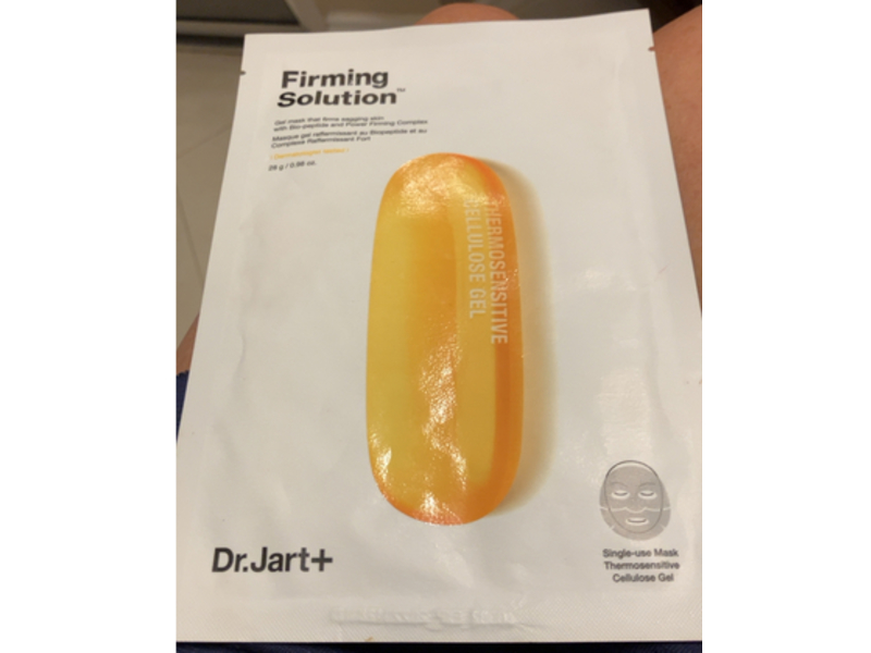 Dr. Jart+ Firming Solution Gel Mask, 0.98 oz/28 g