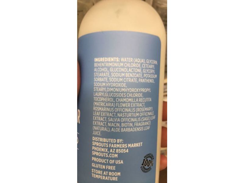 Sprouts Essentials Conditioner, Biotin Enriched, 16 fl oz/473 mL