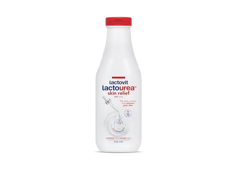 Lactovit Lactourea Dry Skin Body Wash, Urea ProlactiC10, 20.3 fl oz/600 mL