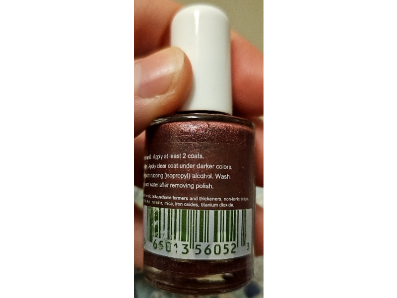 Honeybee Gardens Water-Based Nail Enamel, Goddess, 0.5 fl oz/14 mL