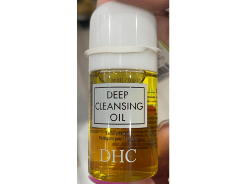 DHC Deep Cleansing Oil Facial Cleanser, 1 fl oz/30 mL