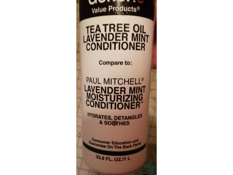 Generic Value Products Tea Tree Oil Conditioner, Lavender Mint, 3.8 fl oz/1 L