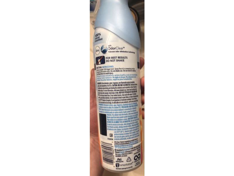 Febreze Air Freshener, Gain Island Fresh Scent, 8.8 oz/250 g, Pack Of 2