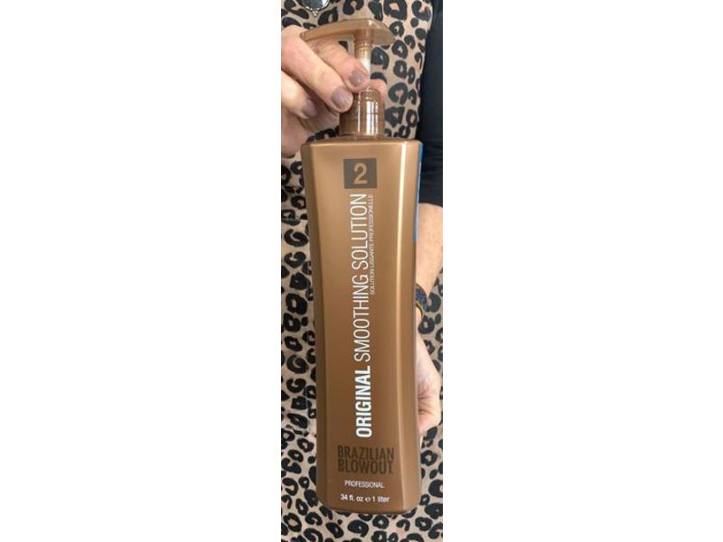 Brazilian Blowout Original Smoothing Solution, 34 fl oz (1 liter)