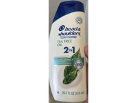 Head & Shoulders 2-In-1 Dandruff Shampoo + Conditioner, Tea Tree Oil, 20.7 fl oz/613 mL - thumbnail 2