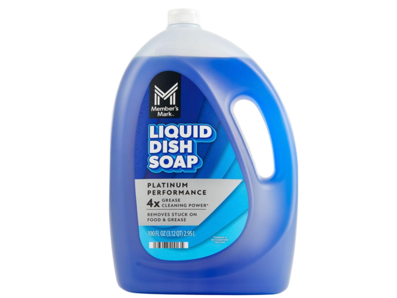 Member's Mark Platinum Performance Liquid Dish Soap, 100 fl oz/2.95 L