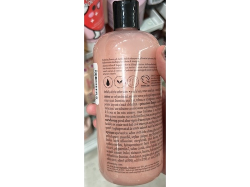 Philosophy Amazing Grace Shower Gel, Bergamot, 16 fl oz/480 mL