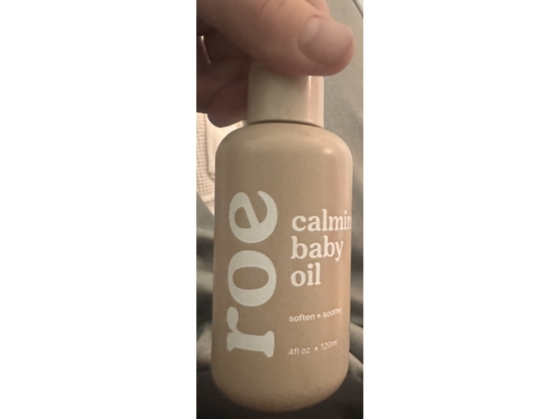 Roe Soften + Soothe Calming Baby Oil, 4 fl oz/120 mL