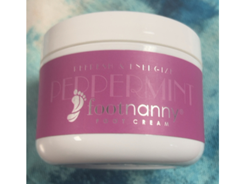 Footnanny Refresh & Energize Foot Cream, Peppermint