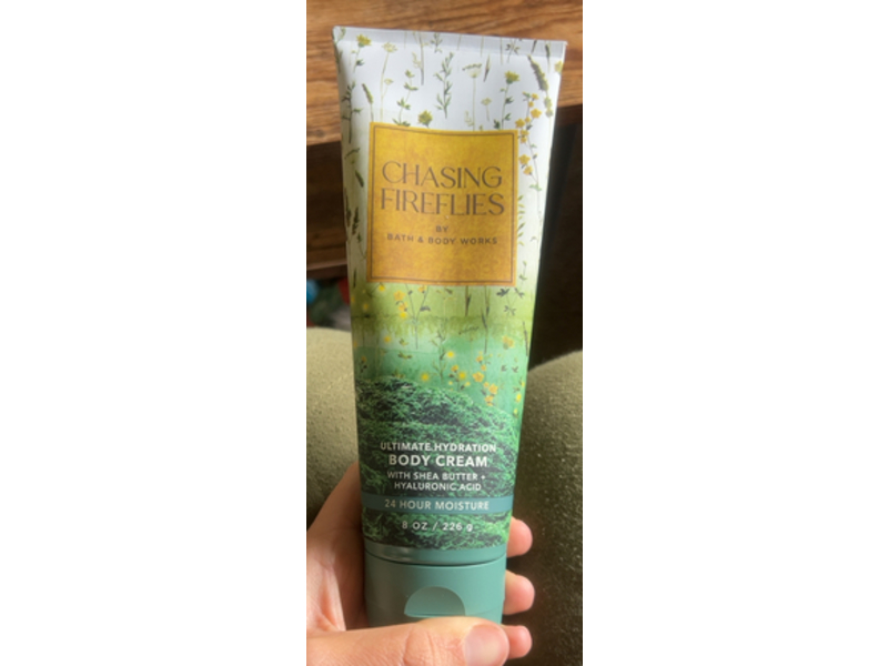 Bath & Body Works Chasing Fireflies Ultimate Hydration Body Cream, Shea Butter + Hyaluronic Acid, 8 oz/226 g