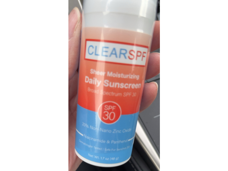 ClearSPF Sheer Moisturizing Daily Sunscreen, SPF 30, 1.7 oz/48 g