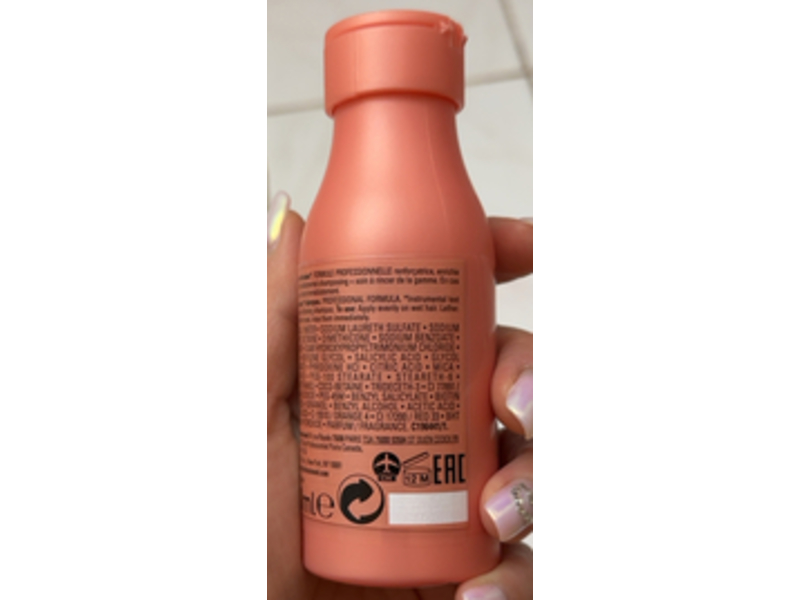 L'Oreal Serie Expert Inforcer Strengthening Anti-Breakage Shampoo, B6 + Biotin, 3.4 fl oz/100 mL