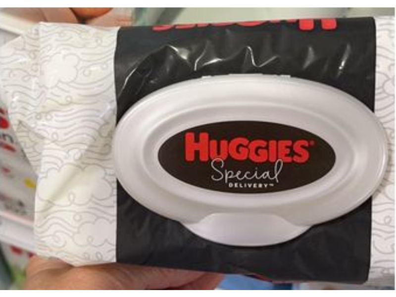 Huggies Hypoallergenic Baby Wipes, Unscented, 56 Wipes