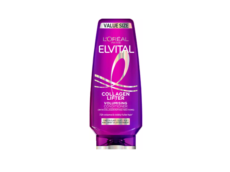 L'Oreal Paris Elvital Volumising Conditioner, Collagen Lifter, 300 mL