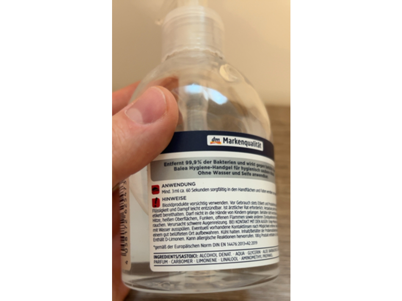 Dm Balea Hygiene Hand Gel, 300 mL
