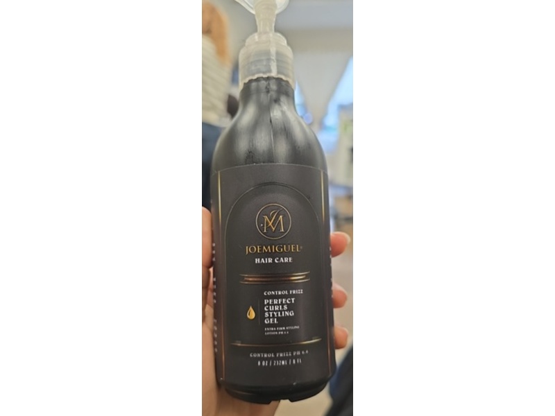 Joemiguel Hair Care Perfect Curls Styling Gel, 8 oz/232 mL