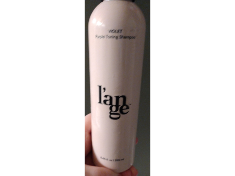 L'ange Violet Purple Toning Shampoo, 8.45 fl oz/250 mL