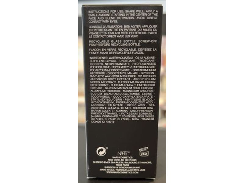 NARS Light Reflecting Foundation, Mont Blanc L2, 1 fl oz/30 mL