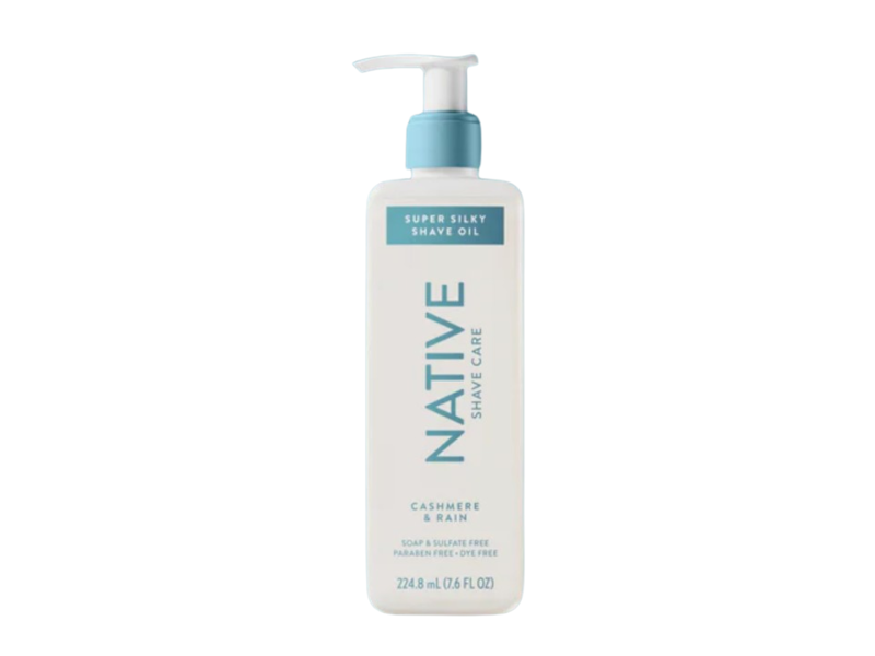 Native Shaving Oil, Cashmere & Rain, 7.6 fl oz/224.8 mL