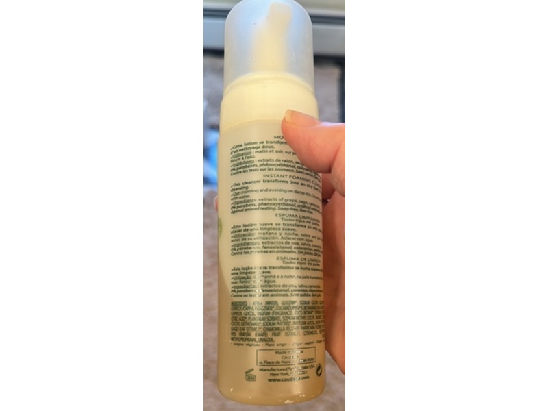 Caudalie Instant Foaming Cleanser, 5 fl oz/150 mL