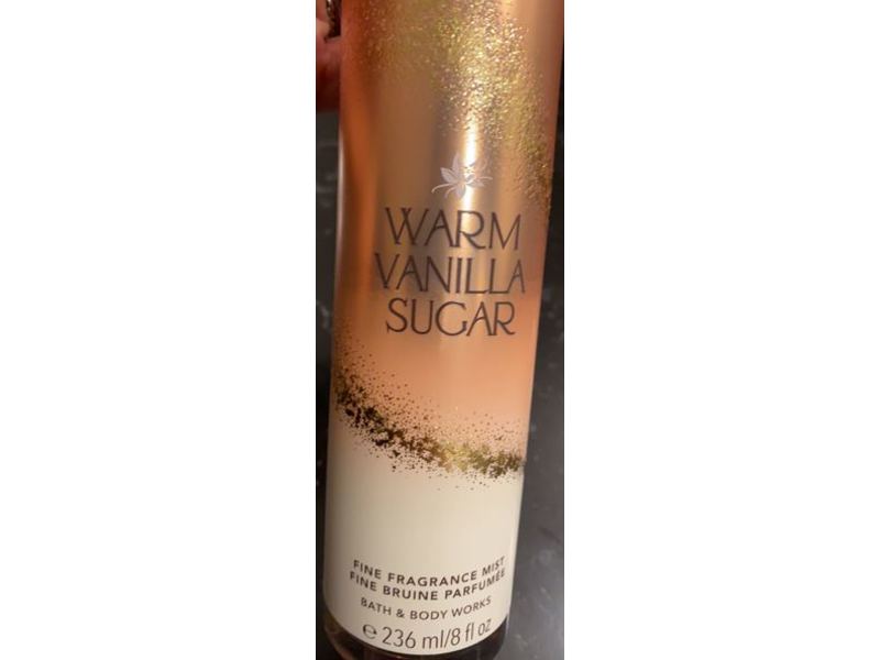 Bath & Body Works Warm Vanilla sugar Fine Fragrance Mist, 8 fl oz/