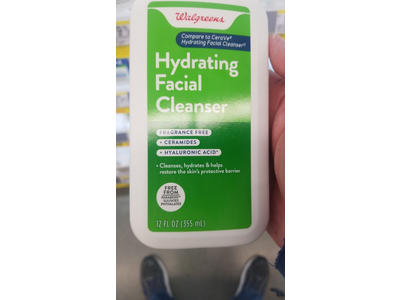 walgreens hydrating facial cleanser