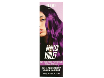 Bleach London Semi-Permanent Hair Dye, Bruised Violet, One Application