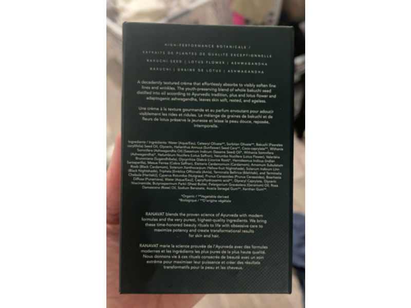 Ranavat Eternal Reign Renewing Bakuchi Creme, 1.7 fl oz/50 mL