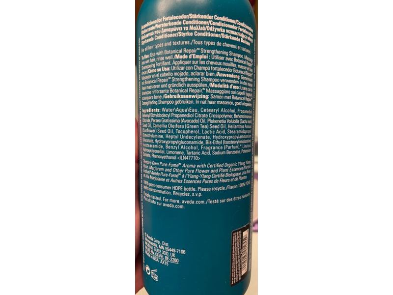 Aveda Botanical Repair Strengthening Conditioner, 33.8 fl oz/1 L