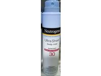 Neutrogena Ultra Sheer Sunscreen Body Mist, SPF 30, 5.0 oz/141g - thumbnail 2