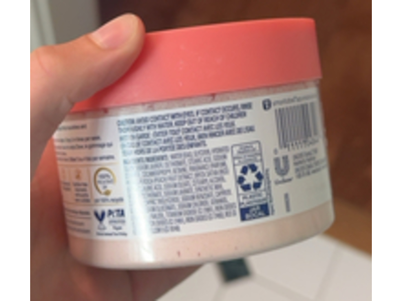 Dove Body Scrub, White Peach & Crushed Rice, 10.5 fl oz/ 298 g