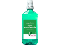 Amazon Basics Antiseptic Mouthwash, Spring Mint, 8.5 fl oz/250 mL - thumbnail 1
