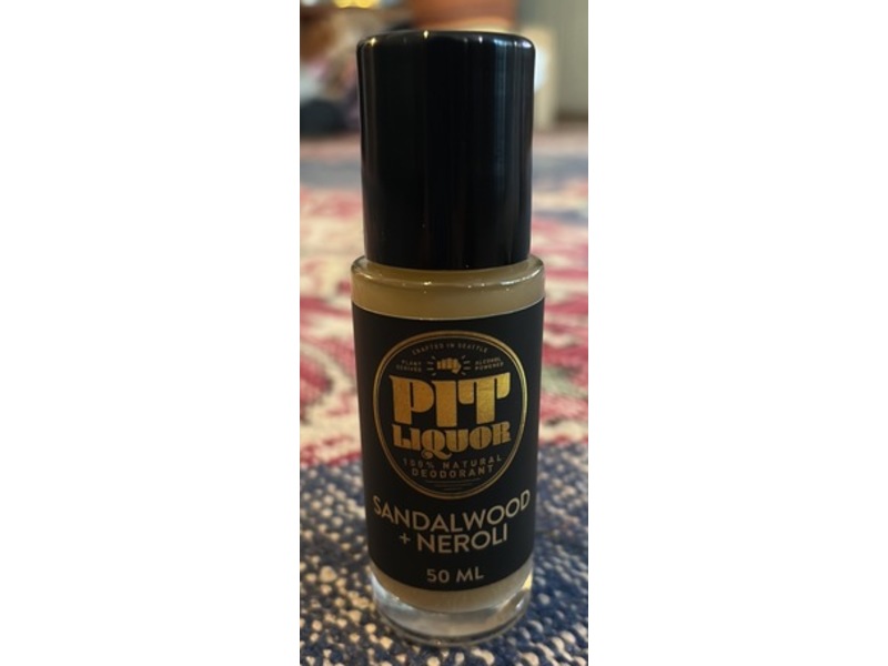 Pit Liquor Deodorant, Sandalwood + Neroli, 50 mL