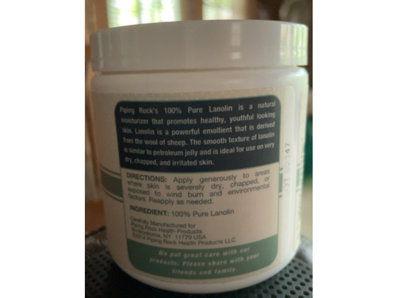 Piping Rock Cream, Lanolin, 7 fl oz/207 mL