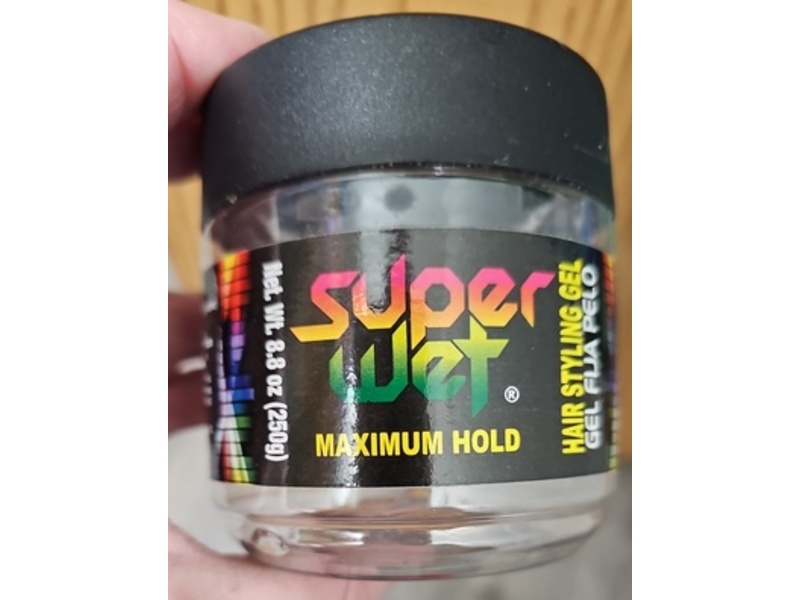 Super Wet Hair Styling Gel, Maximum Hold, 8.8 oz/250 g