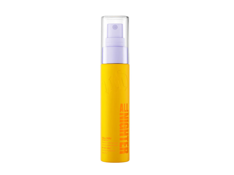 Urban Decay All Nighter Glow Waterproof Makeup Setting Spray, 1 fl oz/30 mL