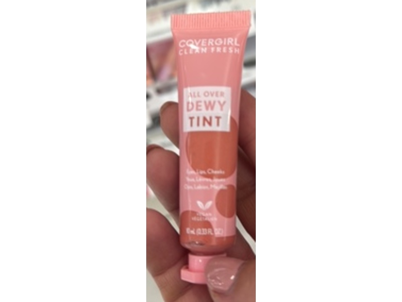 Cover Girl Clean Fresh Dewy Lip Tint, 400 Dreamy Pink, 0.33 fl oz/10 mL