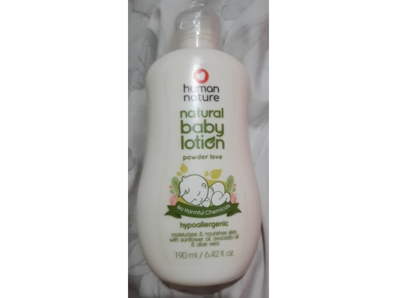 Human Nature Natural Baby Lotion, 6.42 fl oz/190 mL