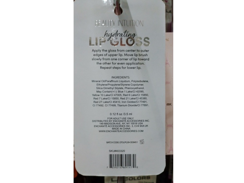 Beauty Intuition Hydrating Lip Gloss, Mauve, 0.12 fl oz/3.5 mL