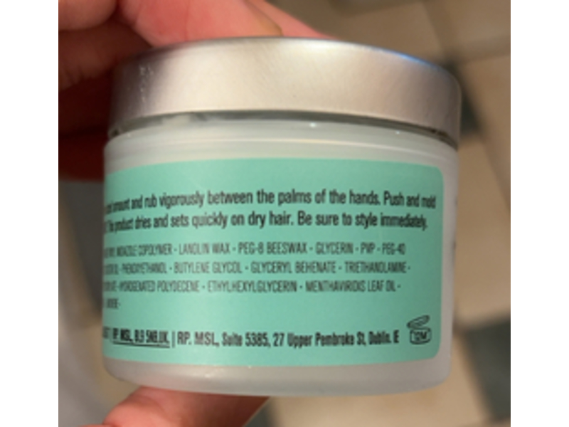 Hanz De Fuko Gravity Paste, High Hold, 2 oz/56 g