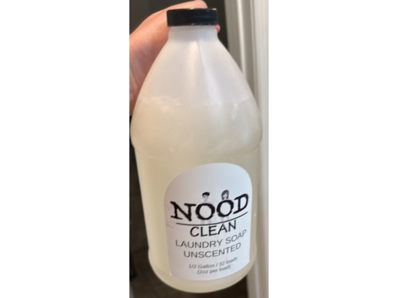 Nood Clean Laundry Soap, Unscented, 32 Loads, 64 oz