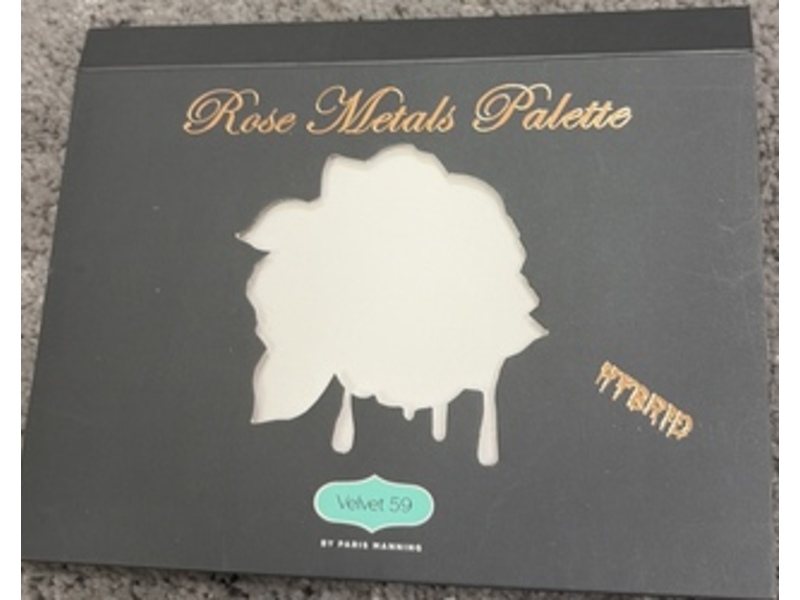 Velvet 59 By Paris Manning Makeup Palette, Rose Metals, 0.42 fl oz/12 g