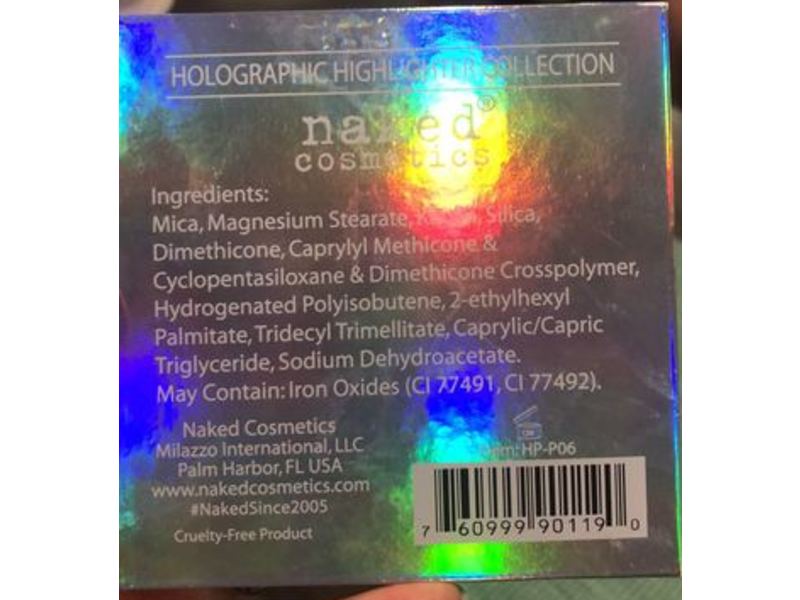 Naked Cosmetics Holographic Highlighter Palette