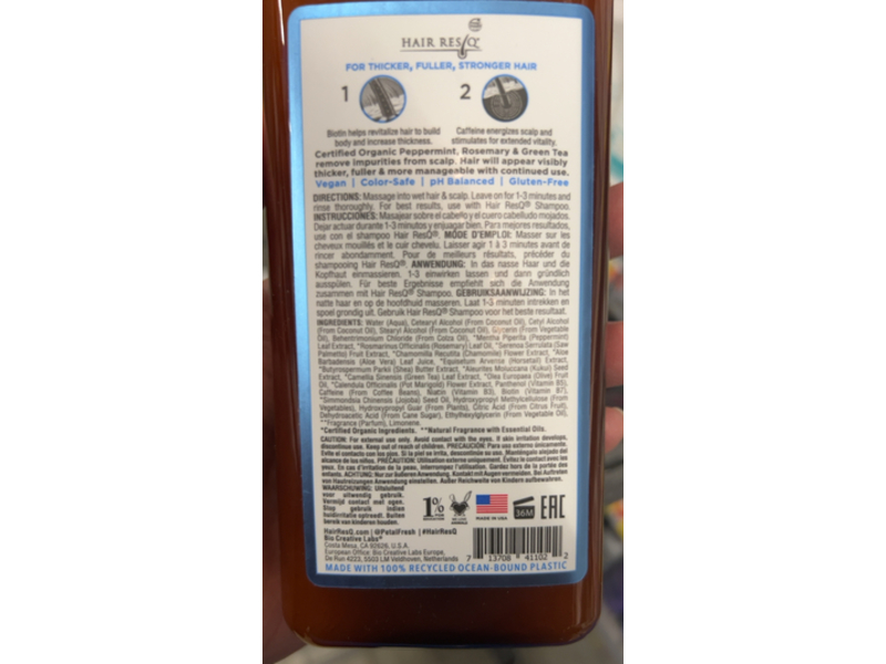 Petal Fresh Hair Resq Thickening Conditioner, 12 fl oz/355 mL