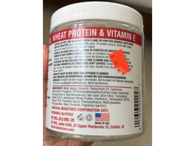 Fantasia Inter Cellular Hair Polisher Styling Gel, Sparkle Lites, 20 oz/567 g