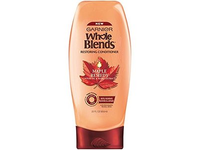 Garnier Whole Blends Restoring Conditioner, Maple Remedy, 22 fl oz/650 mL